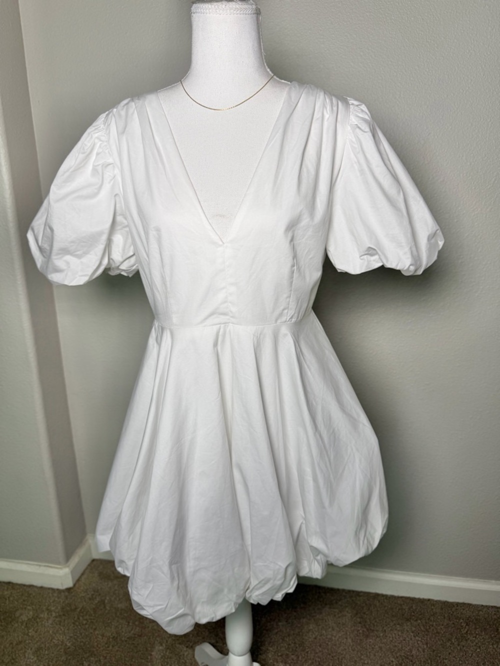 NEW The Vintage Shop - 100% Cotton Bridal | White Dress | 2nd bride dress